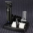 Zilan ZLN8672 Zeus haj- és testszőrnyíró készlet, rozsdamentes acél penge, 15 féle tartozék fej, LED kijelző, alumínium ház