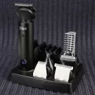 Zilan ZLN8672 Zeus haj- és testszőrnyíró készlet, rozsdamentes acél penge, 15 féle tartozék fej, LED kijelző, alumínium ház