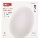 EMOS LED MENNYEZETI LÁMPA FIONI 24W NW IP44