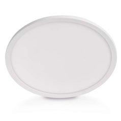   LED felületi lámpatest FLORI kerek, fehér, 18W, semleges fehér