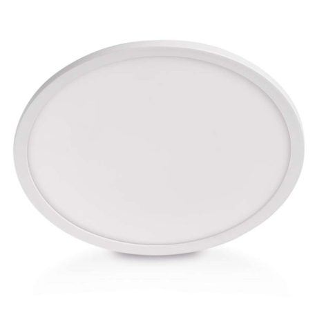 LED felületi lámpatest FLORI kerek, fehér, 18W, semleges fehér