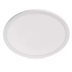   LED felületi lámpatest FLORI kerek, fehér, 22W, semleges fehér