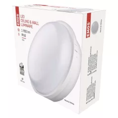   EMOS LED mennyezeti lámpa QARI 20W 1900lm IP65 természetes fehér