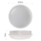 EMOS LED mennyezeti lámpa QARI 20W 1900lm IP65 természetes fehér