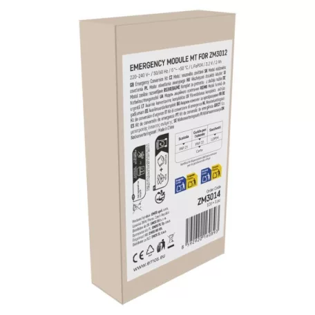Vészvilágítási modul a ZM3012 FLERI-hez, 1 W/3 óra