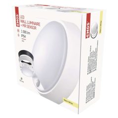   EMOS LED mennyezeti lámpa ZURI 14W 1000lm PIR érzékelővel IP54 meleg fehér