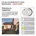 EMOS LED mennyezeti lámpa ZURI 14W 1000lm PIR érzékelővel IP54 meleg fehér