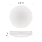 LED mennyezeti lámpatest TIVI, A CLASS,  MW, kerek, fehér 8,6W, IP44, Természetes fehér