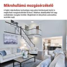 LED mennyezeti lámpatest TIVI, A CLASS,  MW, kerek, fehér 8,6W, IP44, Természetes fehér