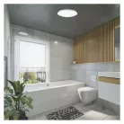 LED mennyezeti lámpatest TIVI, A CLASS, kerek, fehér 12,5W, IP44, Természetes fehér
