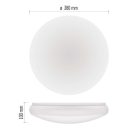 LED mennyezeti lámpatest TIVI, A CLASS, kerek, fehér 19W, IP44, Természetes fehér