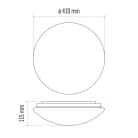 EMOS Cori mennyezeti lámpa mozgásérzékelővel 22W 1980lm IP44 term. fehér