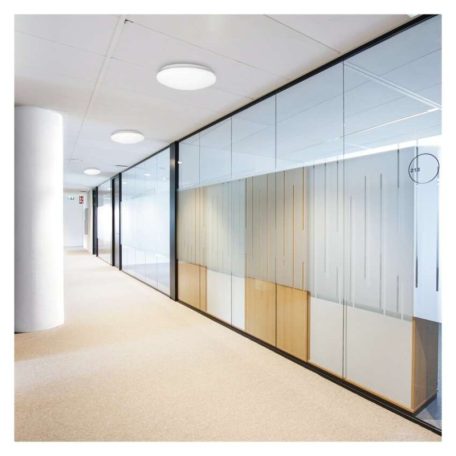 LED mennyezeti lámpatest TIVI, B CLASS, kerek, fehér 12,5W, IP44, Meleg fehér