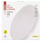 EMOS LED MENNYEZETI LÁMPA TORI 24W WW IP54