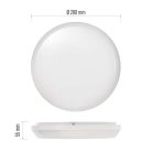 EMOS DORI LED mennyezeti lámpa 24,5W 2450lm IP54 term. fehér