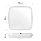 EMOS Dori LED mennyezeti lámpa 18W 1800lm IP54 term. fehér