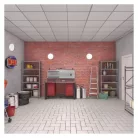 EMOS LED MENNYEZETI LÁMPA TORI 15W NW IP54