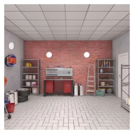 EMOS LED MENNYEZETI LÁMPA TORI 24W NW IP54