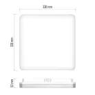 EMOS LED MENNYEZETI LÁMPA TORI 24W NW IP54