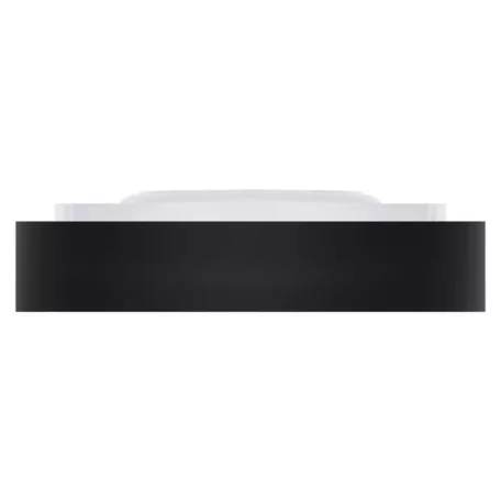 LED felületi lámpatest RORI kerek, fekete, 17W, CCT