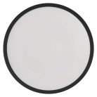 LED felületi lámpatest RORI kerek, fekete, 17W, CCT