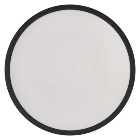 LED felületi lámpatest RORI kerek, fekete, 17W, CCT