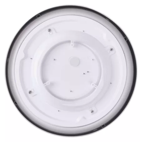 LED felületi lámpatest RORI kerek, fekete, 17W, CCT