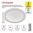 EMOS LED mennyezeti lámpa SABI 30W 1800lm dimm. állítható színhőmérséklet