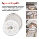 EMOS LED mennyezeti lámpa SABI 30W 1800lm dimm. állítható színhőmérséklet