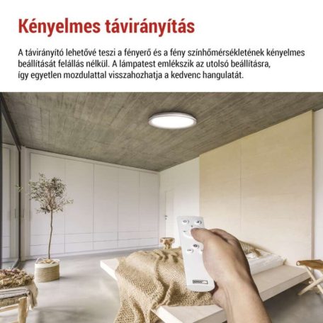EMOS LED mennyezeti lámpa SABI 30W 1800lm dimm. állítható színhőmérséklet