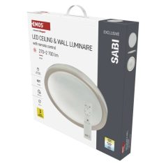   EMOS LED mennyezeti lámpa SABI 45W 2700lm dimm. állítható színhőmérséklet