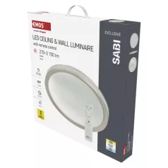   EMOS LED mennyezeti lámpa SABI 45W 2700lm dimm. állítható színhőmérséklet