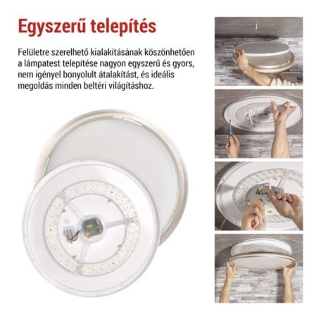 EMOS LED mennyezeti lámpa SABI 45W 2700lm dimm. állítható színhőmérséklet