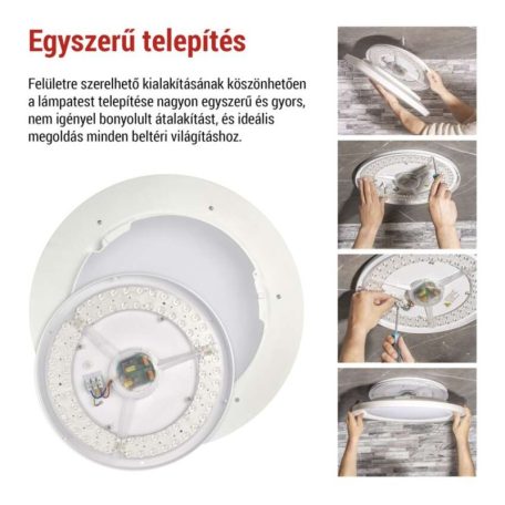 EMOS LED mennyezeti lámpa REMI 45W 2700lm dimm. állítható színhőmérséklet
