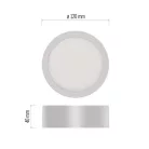 LED felületi lámpatest NEXXO, kerek, fehér, 7,6W, CCT