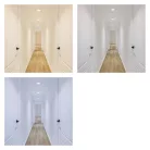 LED felületi lámpatest NEXXO, kerek, fehér, 7,6W, CCT