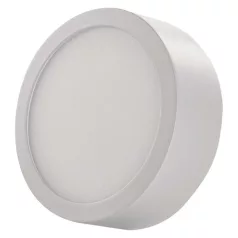   LED felületi lámpatest NEXXO, kerek, fehér, 7,6W, Természetes fehér