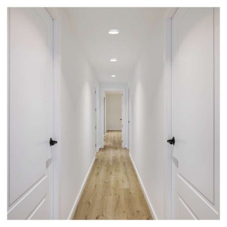 LED felületi lámpatest NEXXO, kerek, fehér, 7,6W, Természetes fehér