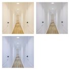 LED felületi lámpatest NEXXO, kerek, fehér, 12,5W, CCT