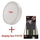 LED-es felületi lámpatest NEXXO, kerek, fehér, 21W, semleges fehér