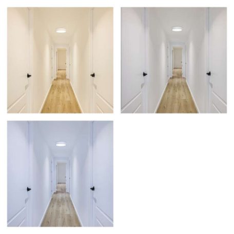 LED felületi lámpatest NEXXO, kerek, fehér, 28,5W, CCT