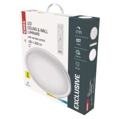   EMOS LED mennyezeti lámpa ILVI 30W 1800lm dimm. állítható színhőmérséklet