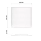 EMOS LED MENNYEZETI PANEL RIVI 60x60, 40W, DIMM., ÁLLÍTHATÓ SZÍNHŐM.