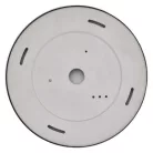 LED felületi lámpatest NEXXO, kerek, ezüst, 21W, CCT