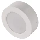 LED felületi lámpatest RUBIC, kerek, fehér, 9W, természetes fehér