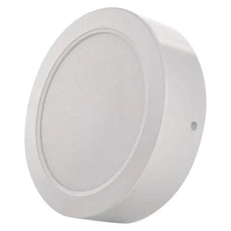 LED felületi lámpatest RUBIC, kerek, fehér, 18W, természetes fehér