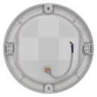 LED felületi lámpatest RUBIC, kerek, fehér, 18W, természetes fehér