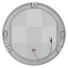 LED felületi lámpatest RUBIC, kerek, fehér, 24W, természetes fehér