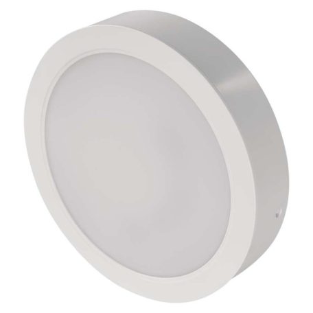 LED felületi lámpatest RUBIC, kerek, fehér, 24W, természetes fehér