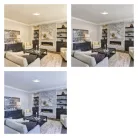 LED felületi lámpatest NEXXO, négyzet, fehér, 28,5W, CCT